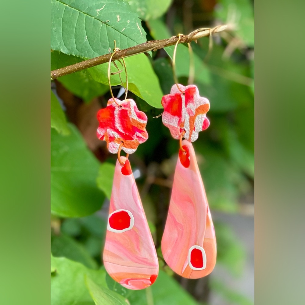Handmade Polymer Clay Earrings